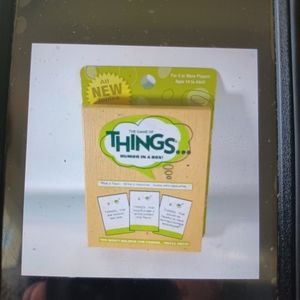 New The Game of Things card game.